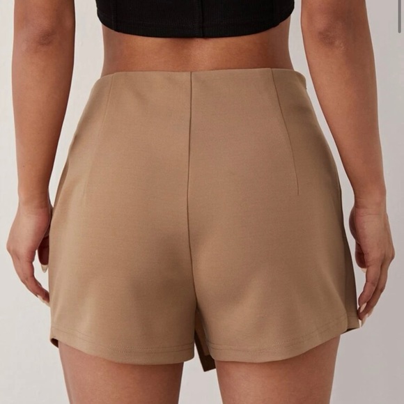 Light brown split skort - Picture 2 of 5